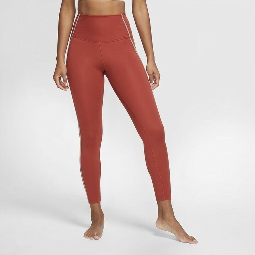 Nike Womens Yoga 7/8 Leggings Size XXL Workout Gym Pilates Running Athletic